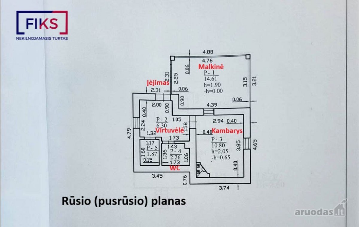 Parduodamas Mūrinis Sodo Namas Su Beveik 12 - nuotraukos Nr. 15