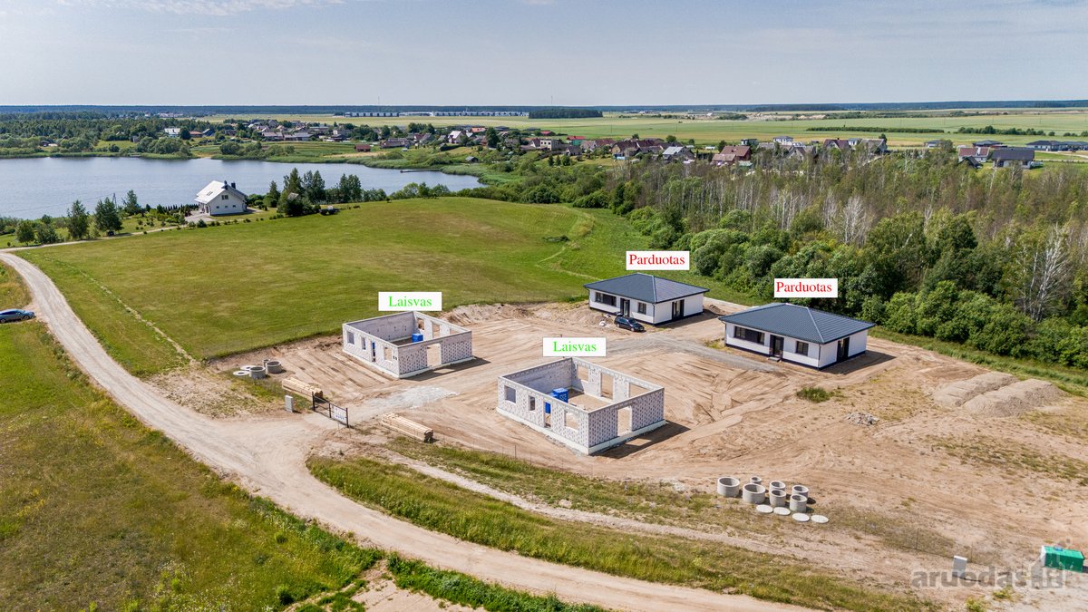 Parduodami modernūs 114 m2 ploto vieno aukšto - nuotraukos Nr. 4