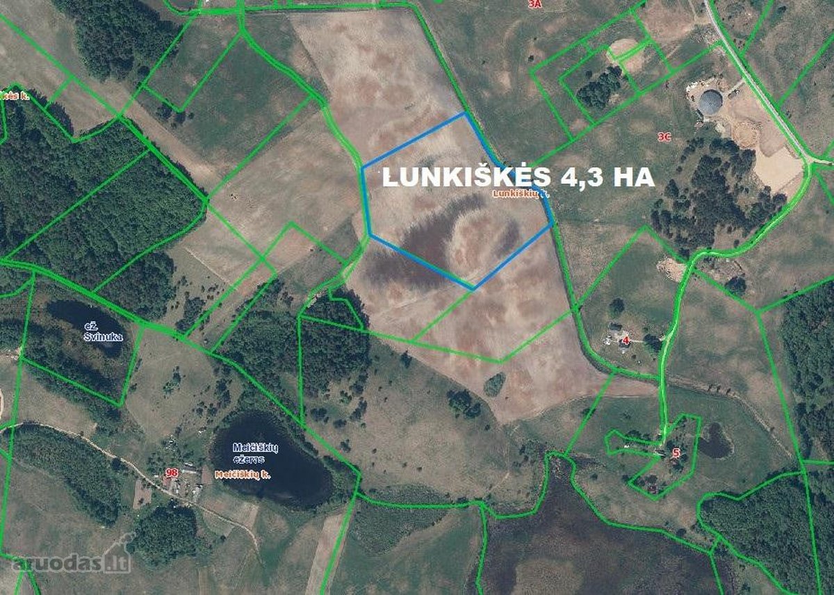 Nuomoju žemės ūkio sklypų masyvą Elektrėnų - nuotraukos Nr. 7