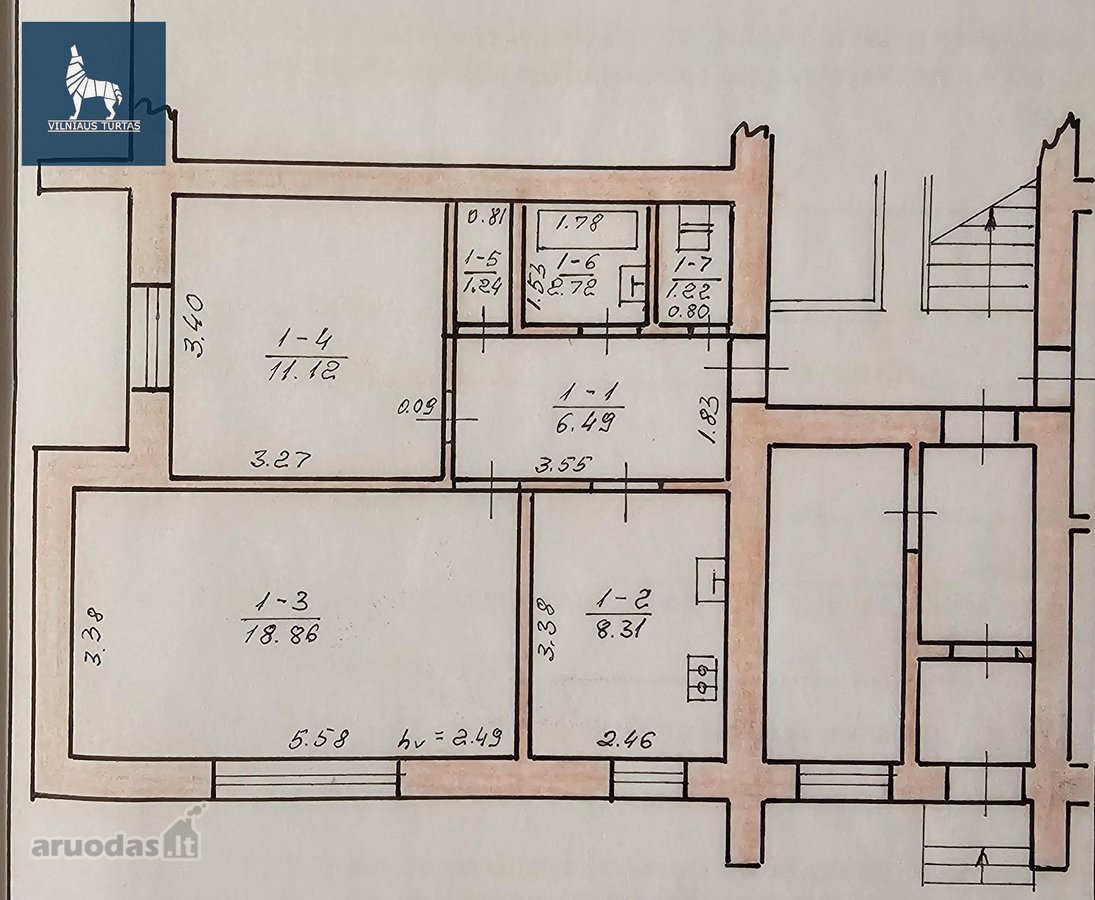 Molėtuose, Liepų g. 14, Renovuotame name, - nuotraukos Nr. 13