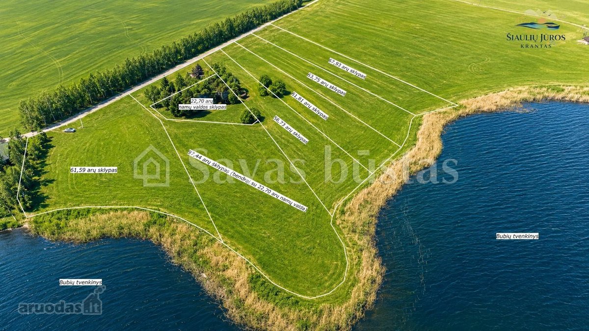 Parduodami unikalūs sklypai prie vandens - nuotraukos Nr. 3