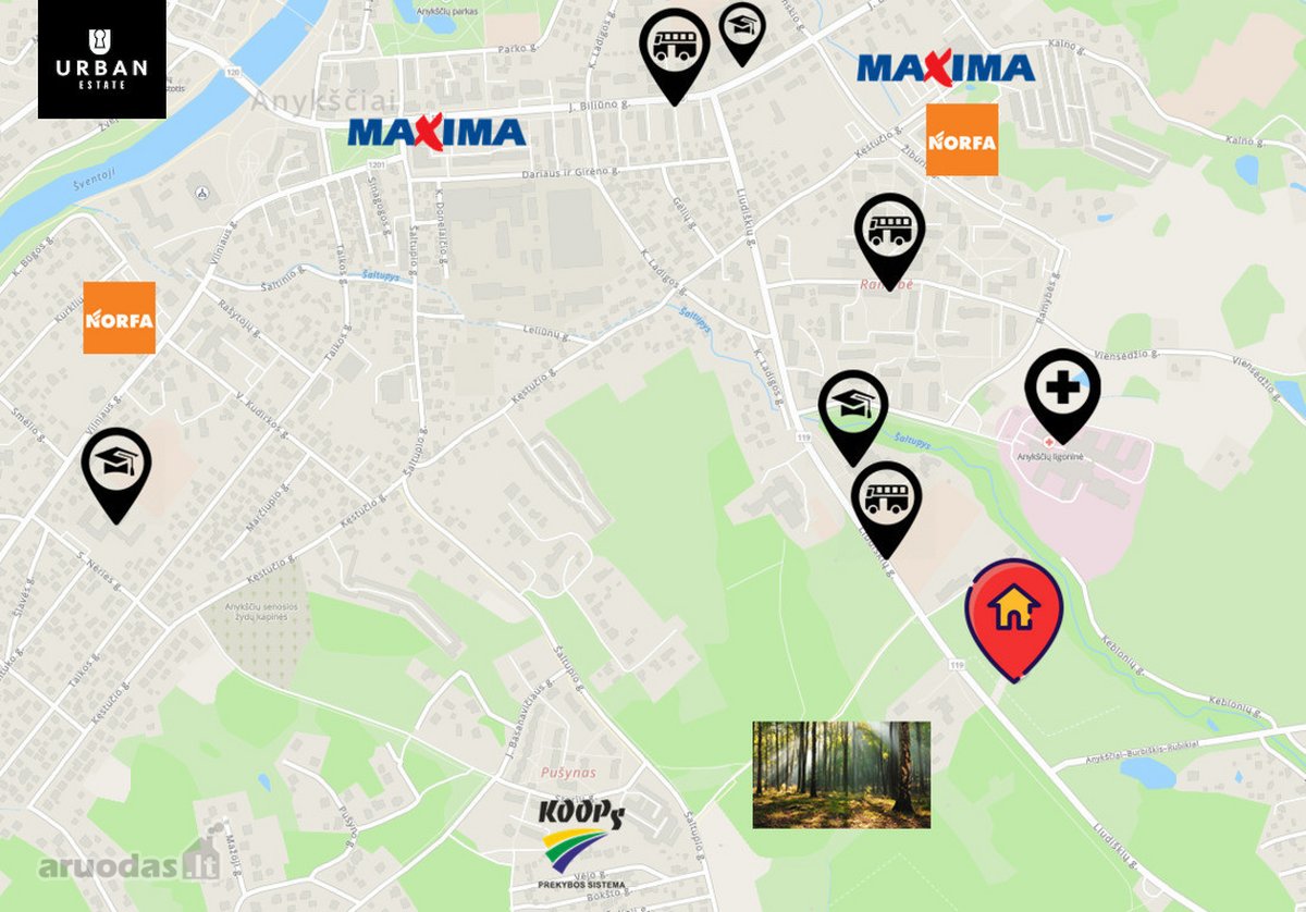 Parduodamas investicinis objektas, sklypų - nuotraukos Nr. 11