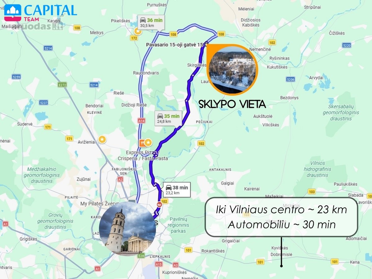 Parduodamas Sklypas Įspūdingoje Vietoje - - nuotraukos Nr. 17