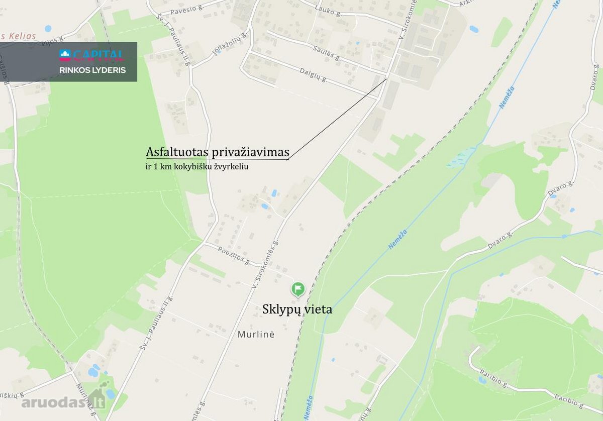 Parduodamas Sklypų Masyvas Idealiai Tinkantis - nuotraukos Nr. 14