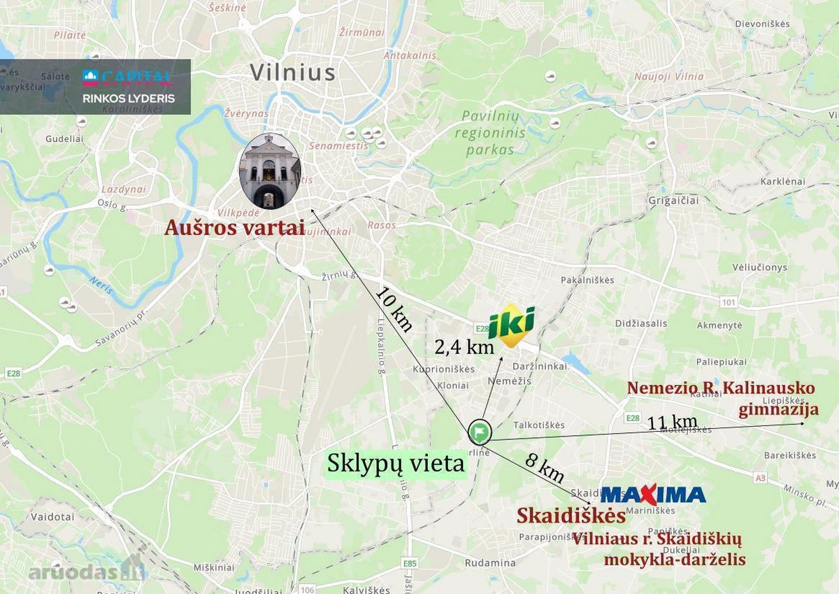 Parduodamas Sklypų Masyvas Idealiai Tinkantis - nuotraukos Nr. 15