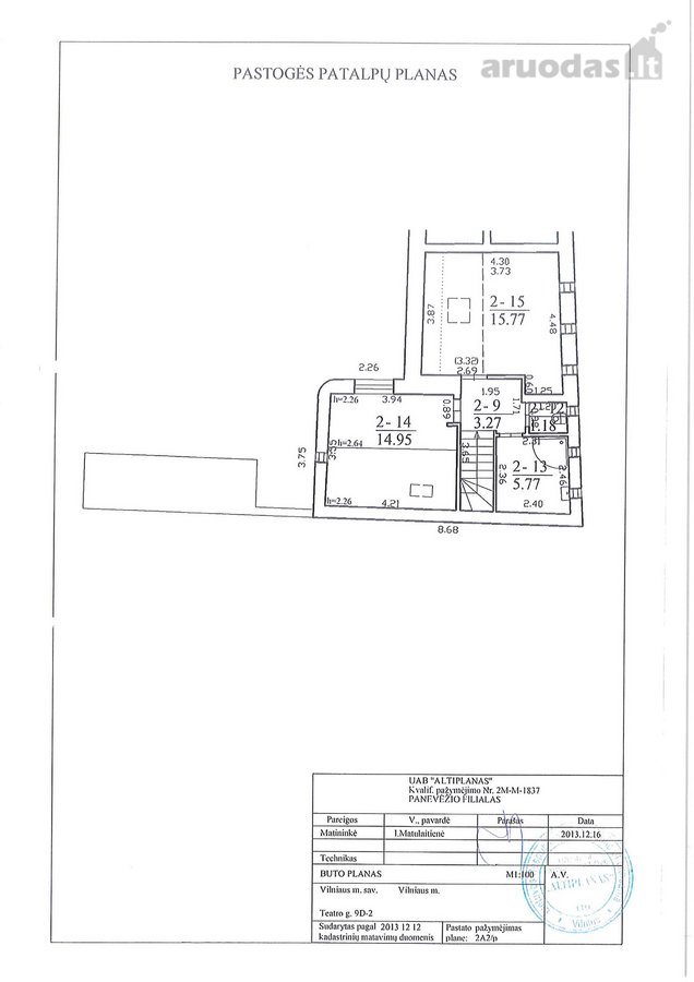 Nori gyventi Vilniaus Senamiestyje 3 kambarių - nuotraukos Nr. 19
