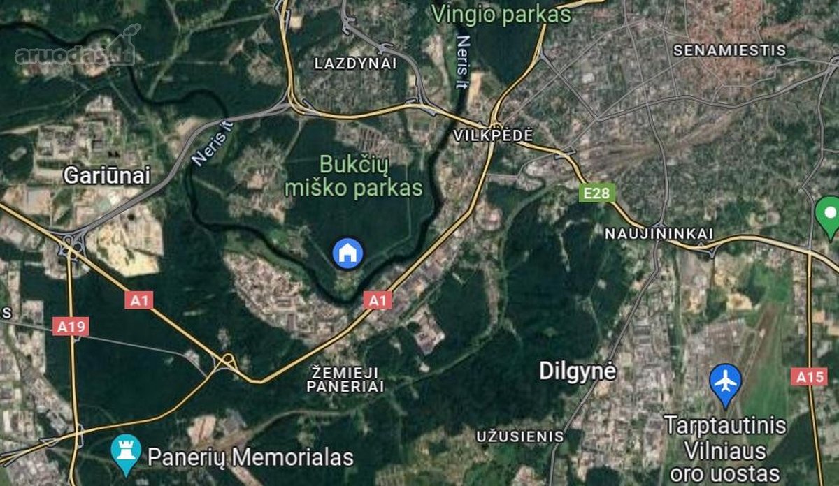 Užutėkio-7 namų valda abipus kelio. Yra seni - nuotraukos Nr. 2