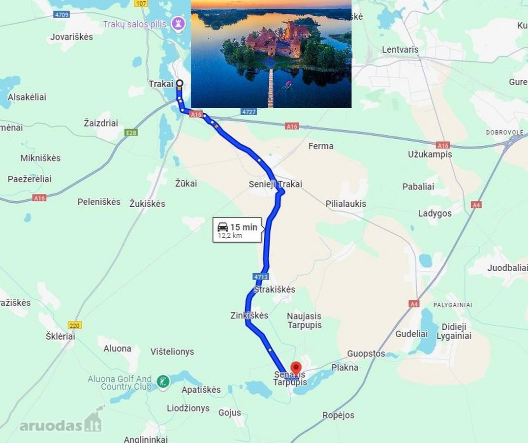 Vos 15min nuo Trakų Parduodami du Namų Valdos - nuotraukos Nr. 2