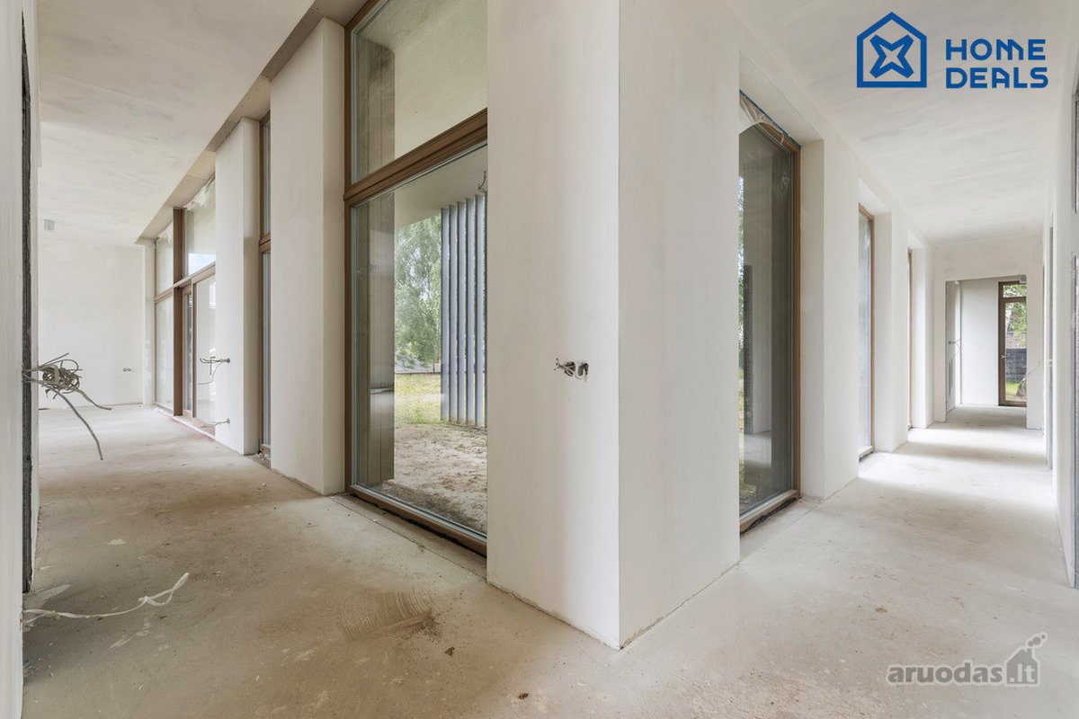Erdvus, L formos vieno aukšto namas Pavilnyje - nuotraukos Nr. 17
