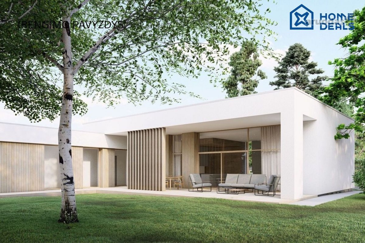 Erdvus, L formos vieno aukšto namas Pavilnyje - nuotraukos Nr. 34
