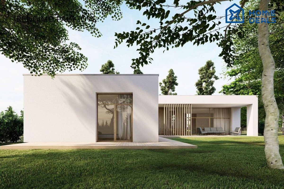 Erdvus, L formos vieno aukšto namas Pavilnyje - nuotraukos Nr. 35