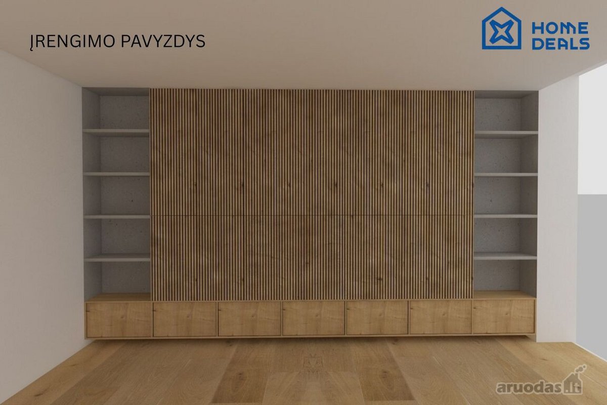 Erdvus, L formos vieno aukšto namas Pavilnyje - nuotraukos Nr. 41