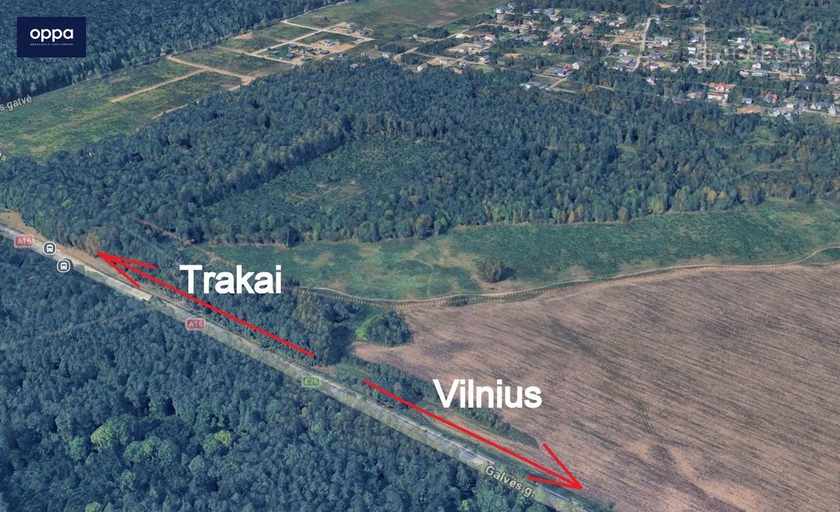 **Parduodamas 2,67 Ha Sklypas Račkūnuose, - nuotraukos Nr. 4