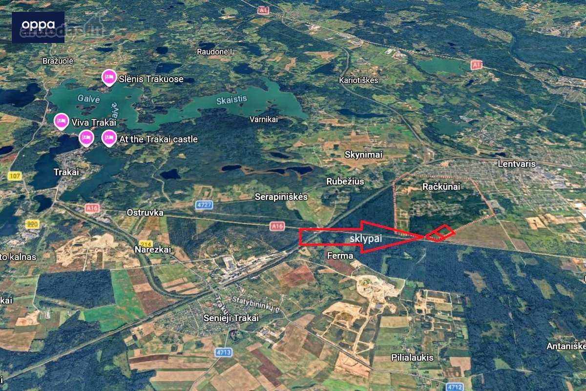 **Parduodamas 2,67 Ha Sklypas Račkūnuose, - nuotraukos Nr. 5