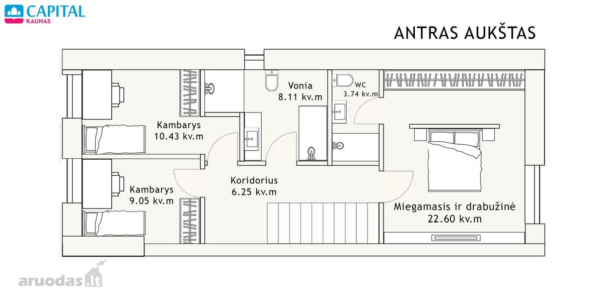 Šalia Vilniaus Centro, Netoli Aušros Vartų - nuotraukos Nr. 34