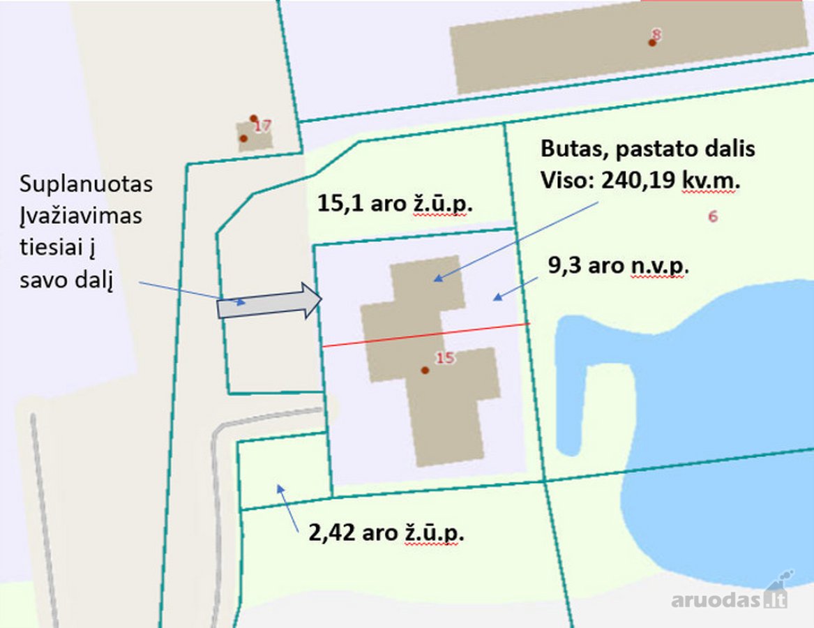 Parduodamos Butas Su Galimybe Perdaryti Į3 - nuotraukos Nr. 20