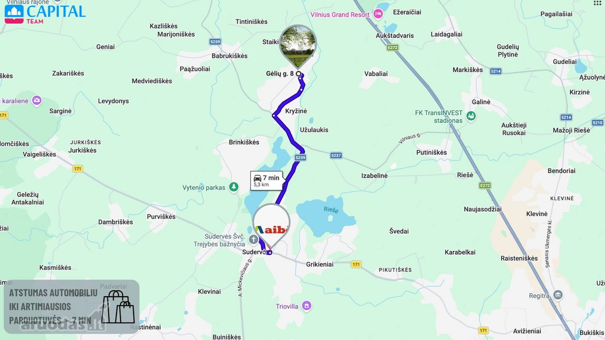 Parduodamas 7.8 a sklypas sparčiai - nuotraukos Nr. 9