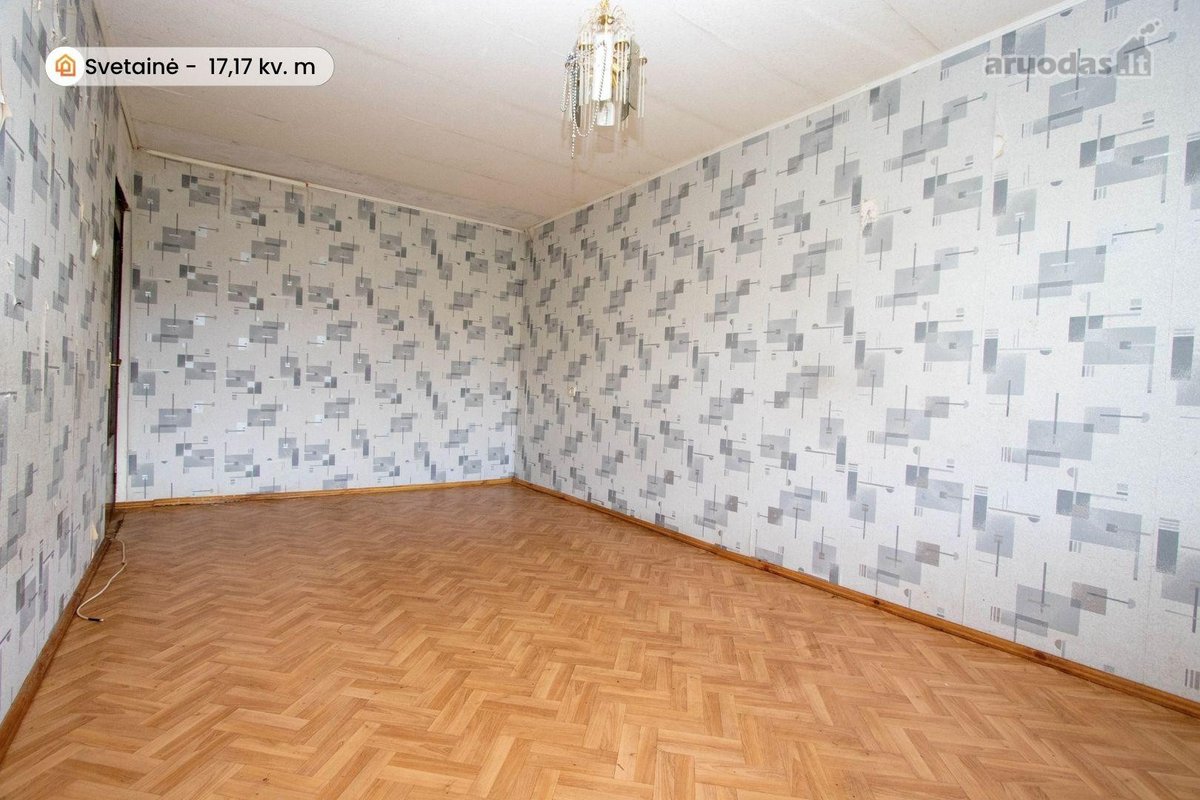 Parduodamas erdvus 2 kambarių butas Akmenės r - nuotraukos Nr. 3