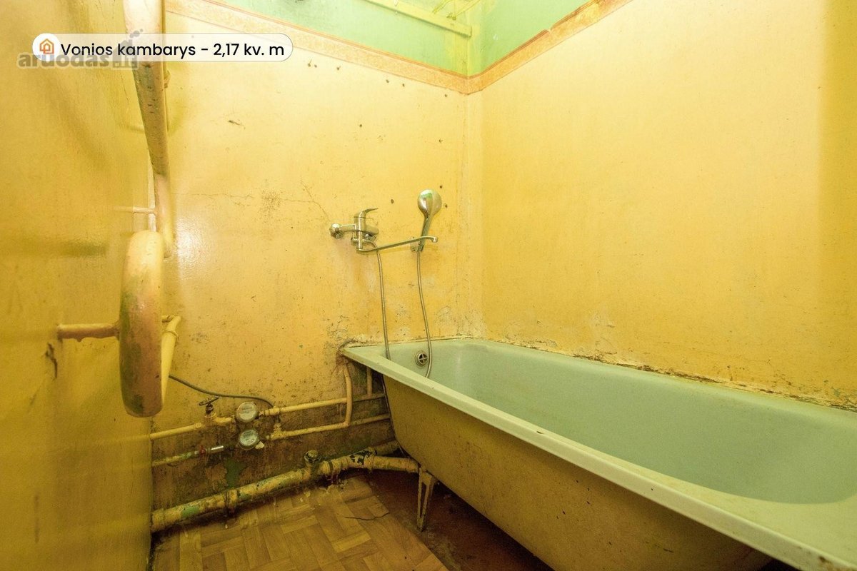 Parduodamas erdvus 2 kambarių butas Akmenės r - nuotraukos Nr. 11