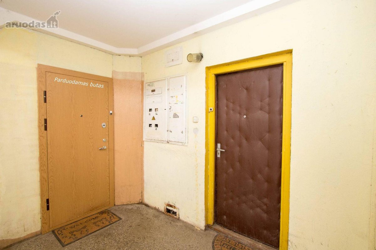 Parduodamas erdvus 2 kambarių butas Akmenės r - nuotraukos Nr. 14
