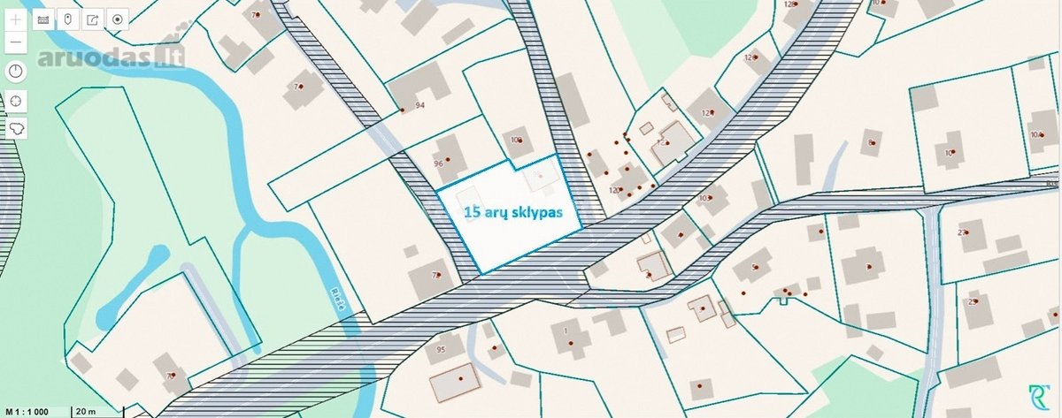 Parduodamas 13,88 aro namų valdos sklypas - nuotraukos Nr. 11