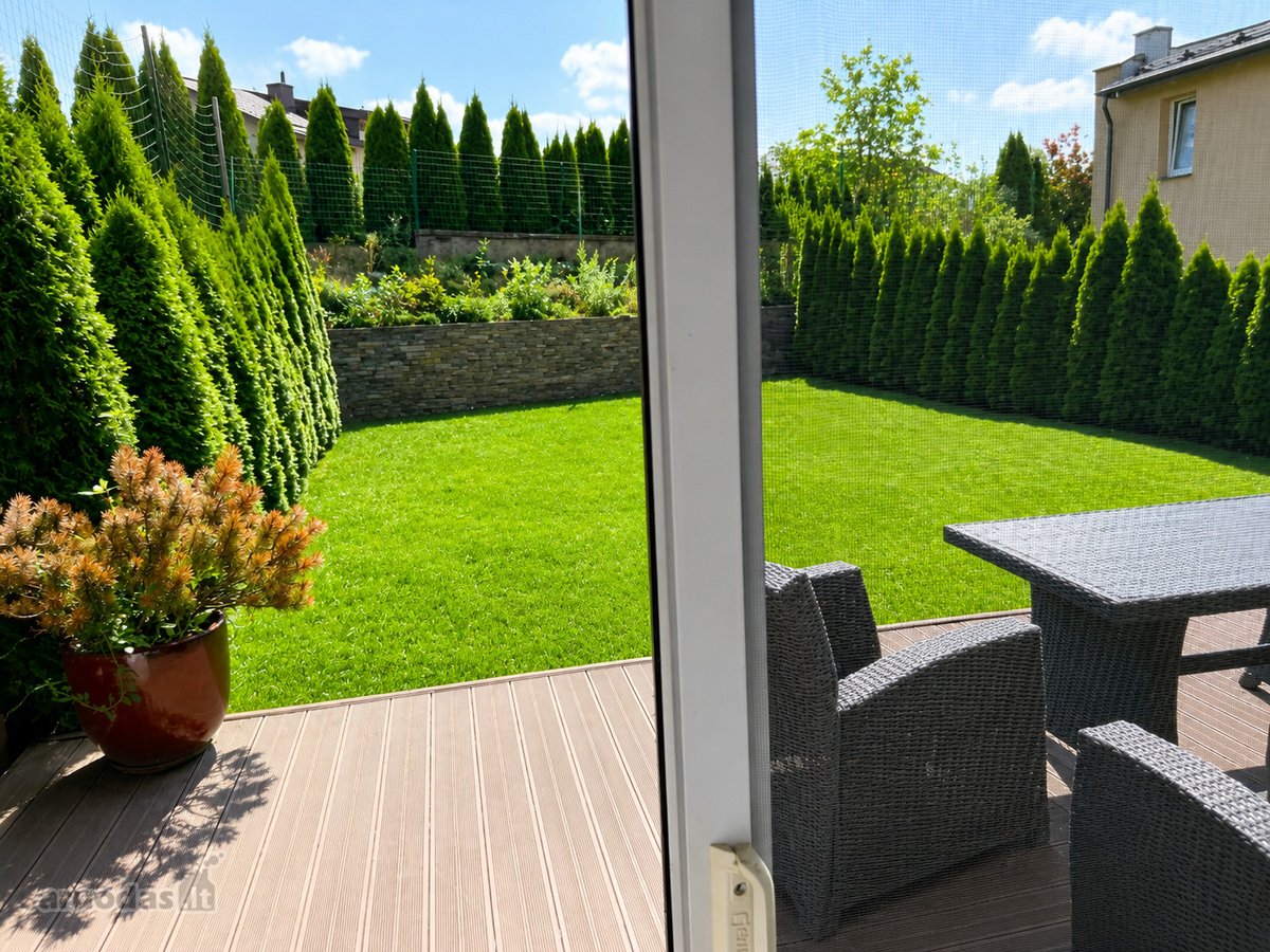 Parduodamas 132 m² kotedžas su garažu, terasa - nuotraukos Nr. 41