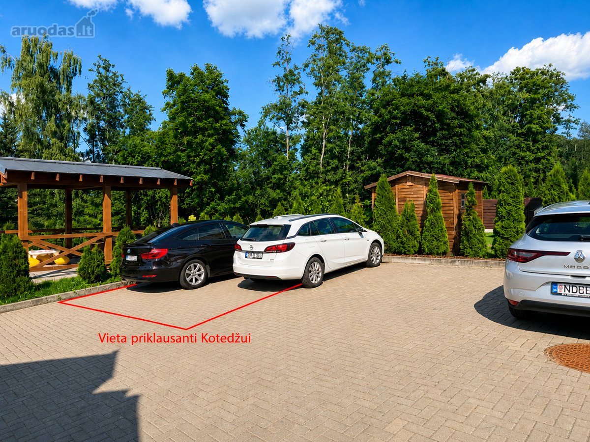Parduodamas 132 m² kotedžas su garažu, terasa - nuotraukos Nr. 48