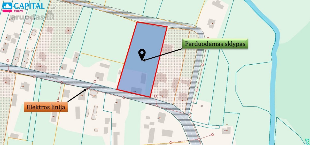 Parduodamas 48 arų Sklypas, Dieveniškėse, - nuotraukos Nr. 2