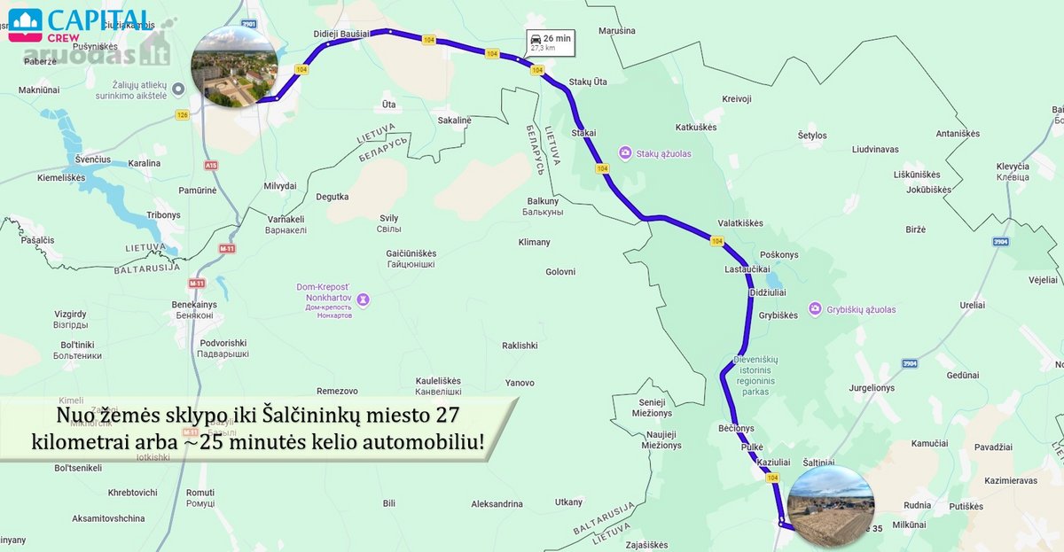 Parduodamas 48 arų Sklypas, Dieveniškėse, - nuotraukos Nr. 22