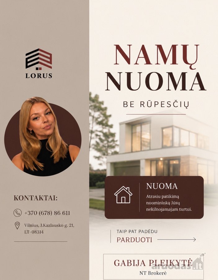 Nuomojamas šiltas dviejų kambarių butas. - nuotraukos Nr. 11