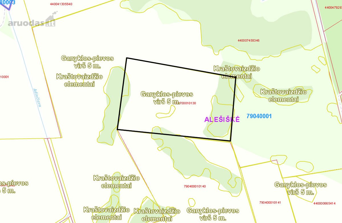 Parduodama 2.52 ha žemės ūkio paskirties - nuotraukos Nr. 4