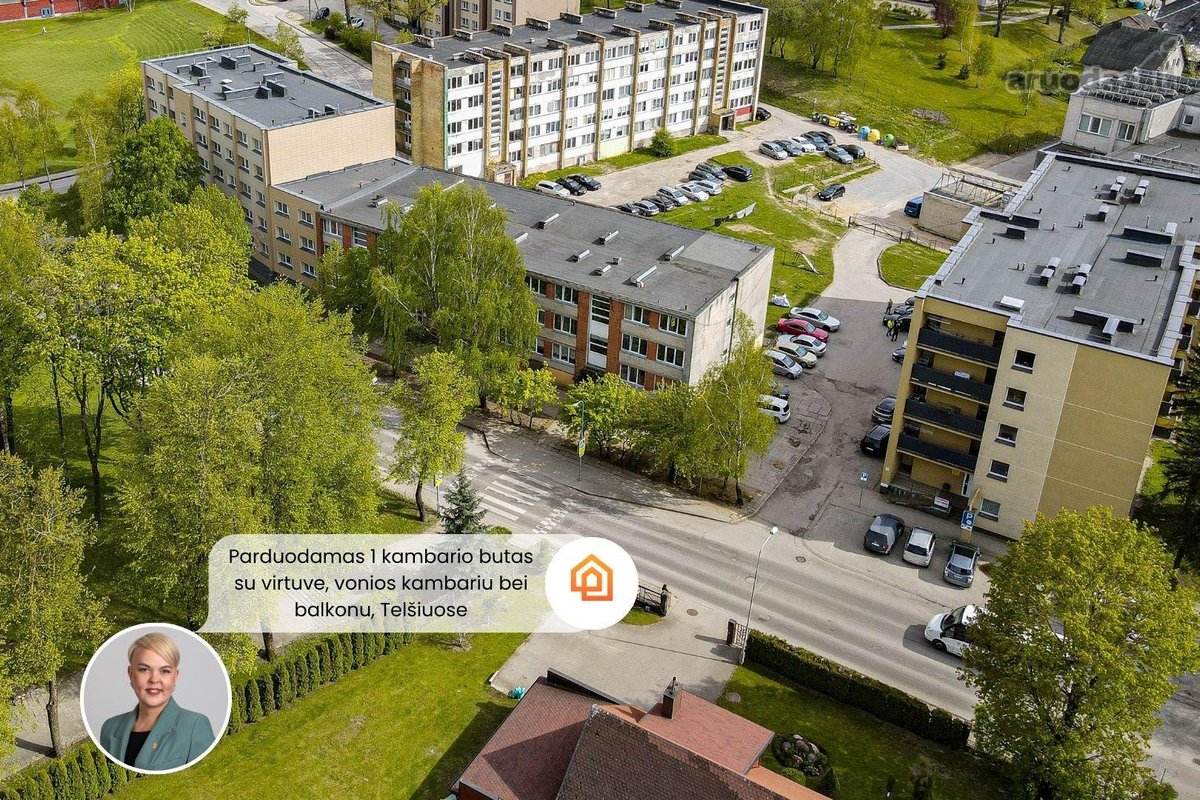 Netoli Telšių centro parduodamas tvarkingas 1 - nuotraukos Nr. 14