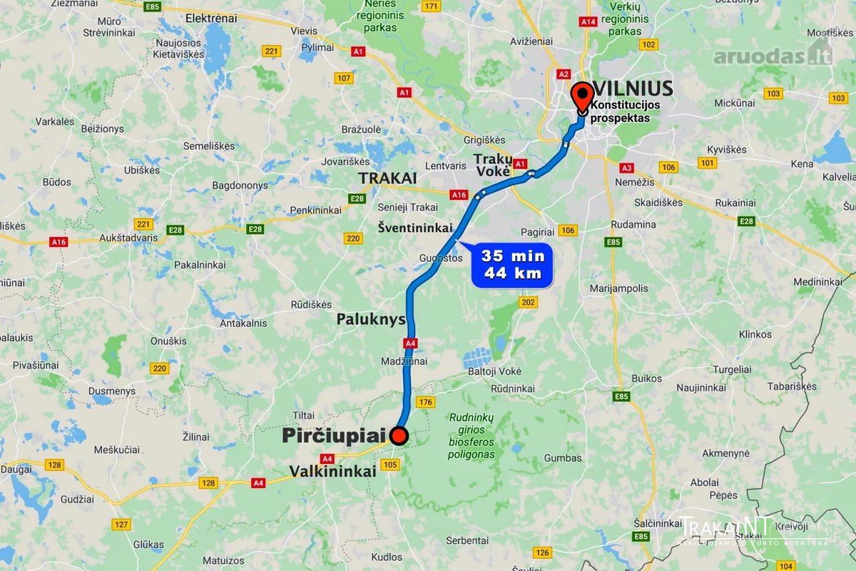 Parduodami 2 Besiribojantys Sklypai (2,54 Ha) - nuotraukos Nr. 18