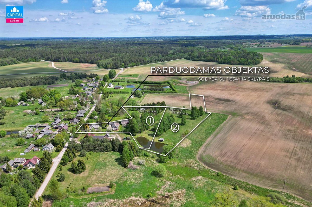 Parduodama Pauplių k., Ukmergės r. erdvi - nuotraukos Nr. 3