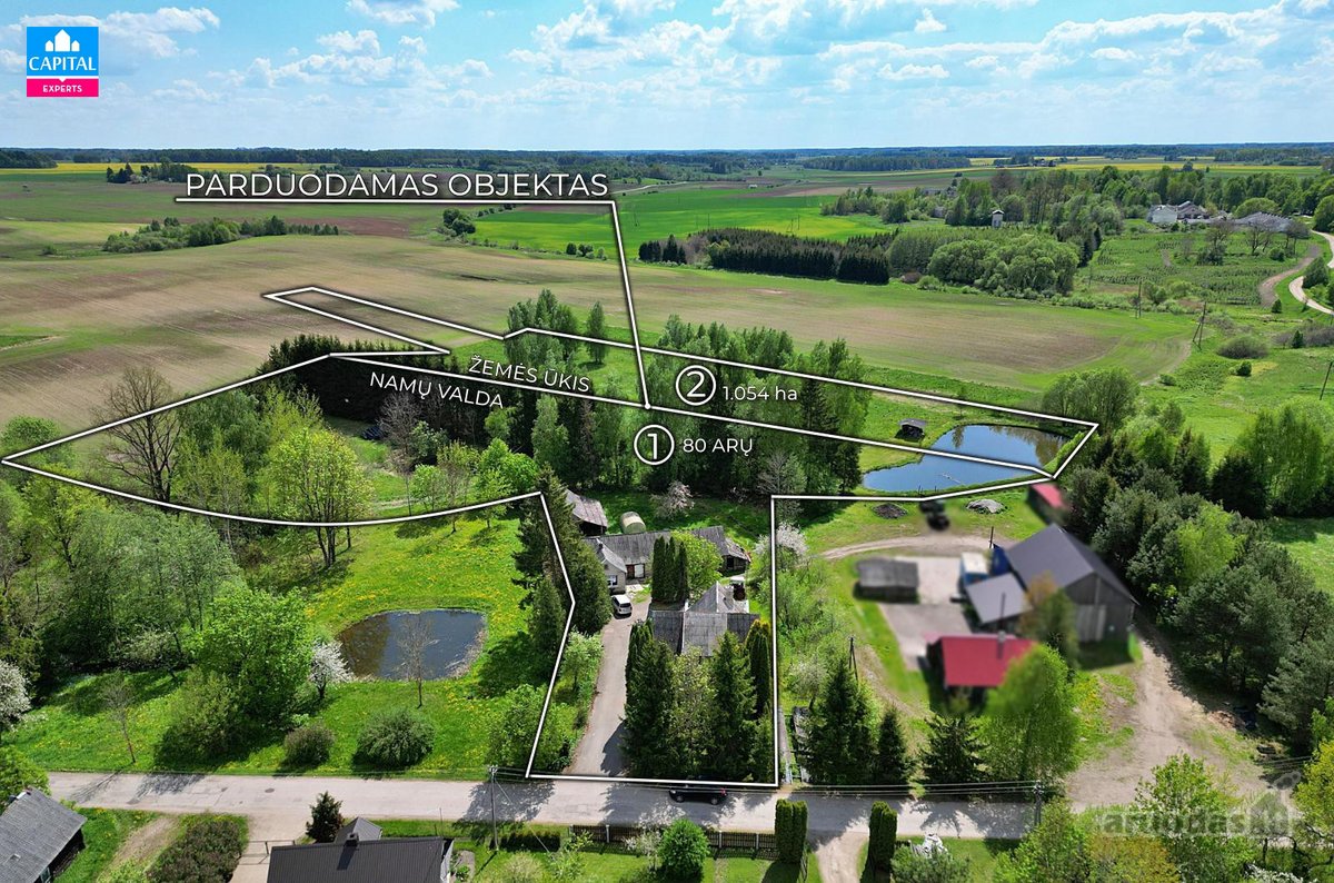 Parduodama Pauplių k., Ukmergės r. erdvi - nuotraukos Nr. 2