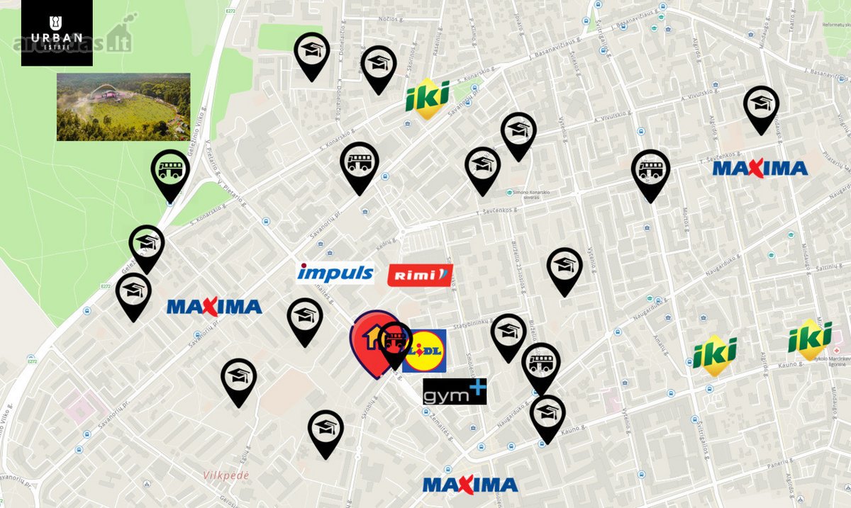 Tvarkingas, Erdvus Butas Centrinėje Miesto - nuotraukos Nr. 12