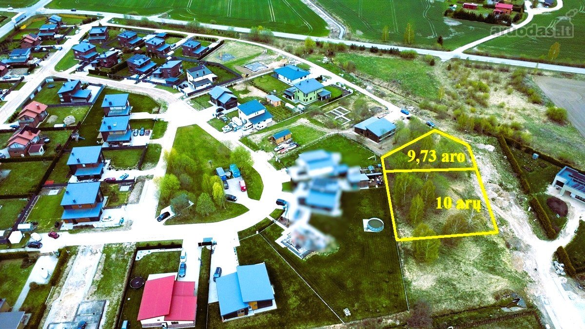 Sklypas su namo projektu ir statybos leidimu, - nuotraukos Nr. 2