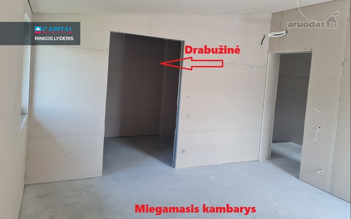 4 kambarių namas su nuosavu kiemu. - nuotraukos Nr. 8