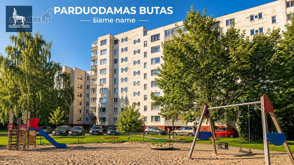 Šviesus ir tvarkingas 3 kambarių butas su - nuotraukos Nr. 16