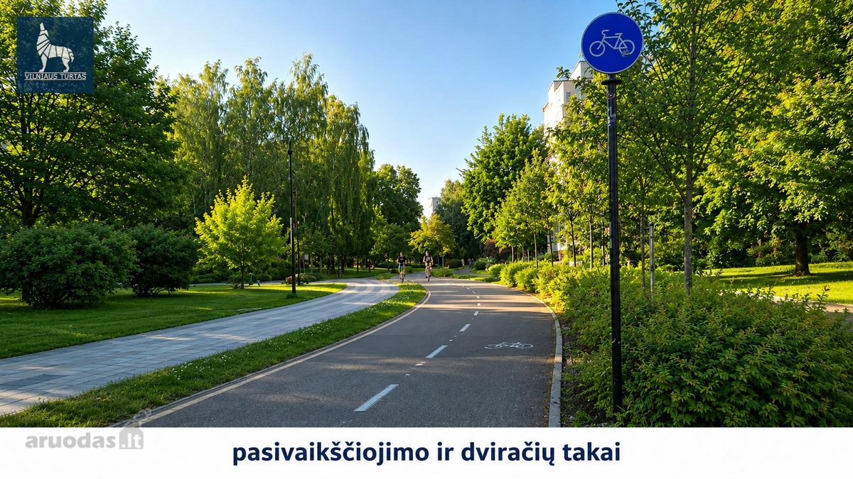 Šviesus ir tvarkingas 3 kambarių butas su - nuotraukos Nr. 18