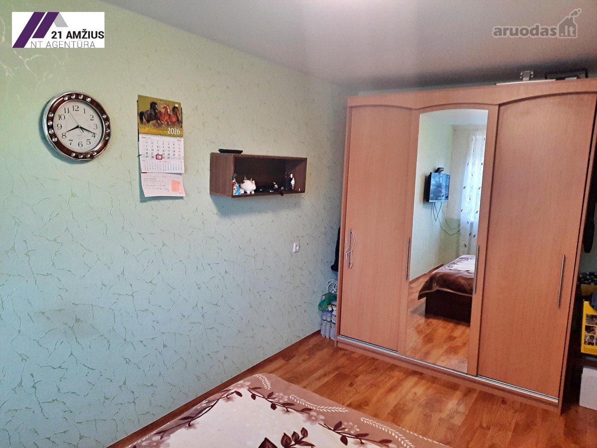 Parduodamas jaukus 2 kambarių butas Kupiškio - nuotraukos Nr. 11