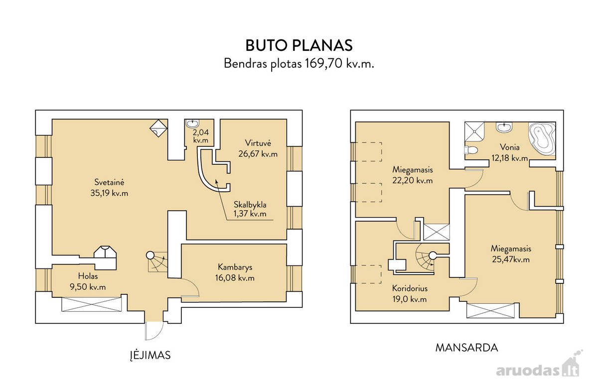 Parduodami išskirtiniai namai Vilniaus - nuotraukos Nr. 27