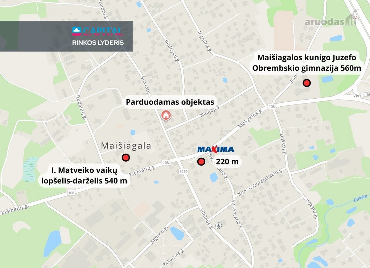 7,47 A Sklypas + Namo Dalis Maišiagala - nuotraukos Nr. 13
