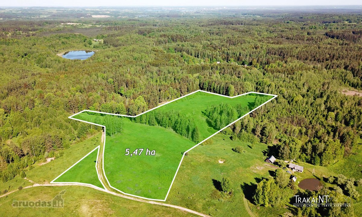 Parduodamas 5,47 Ha Sklypas Ūkininko Sodybai - nuotraukos Nr. 2