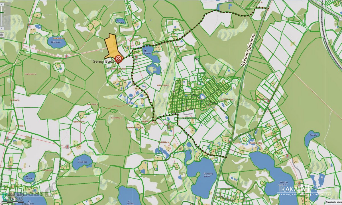 Parduodamas 5,47 Ha Sklypas Ūkininko Sodybai - nuotraukos Nr. 13