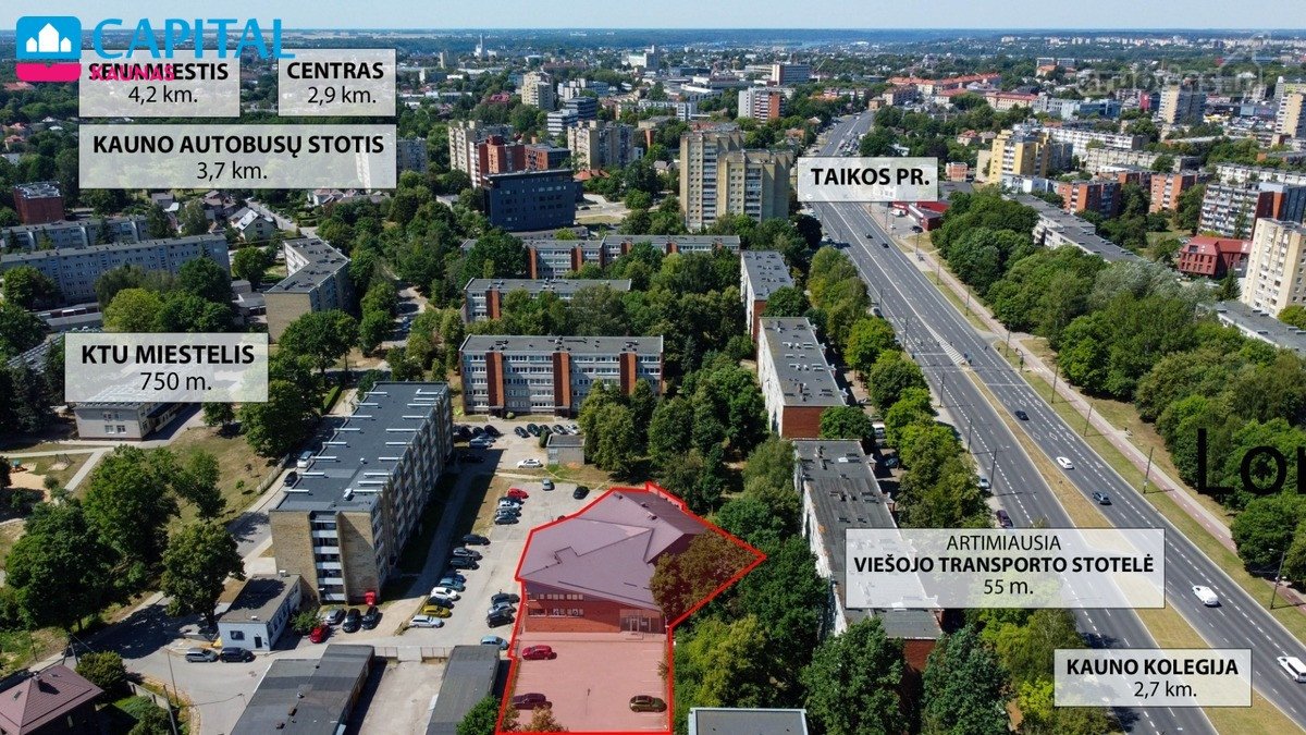 Parduodamas Investicinis Objektas Taikos Pr., - nuotraukos Nr. 2