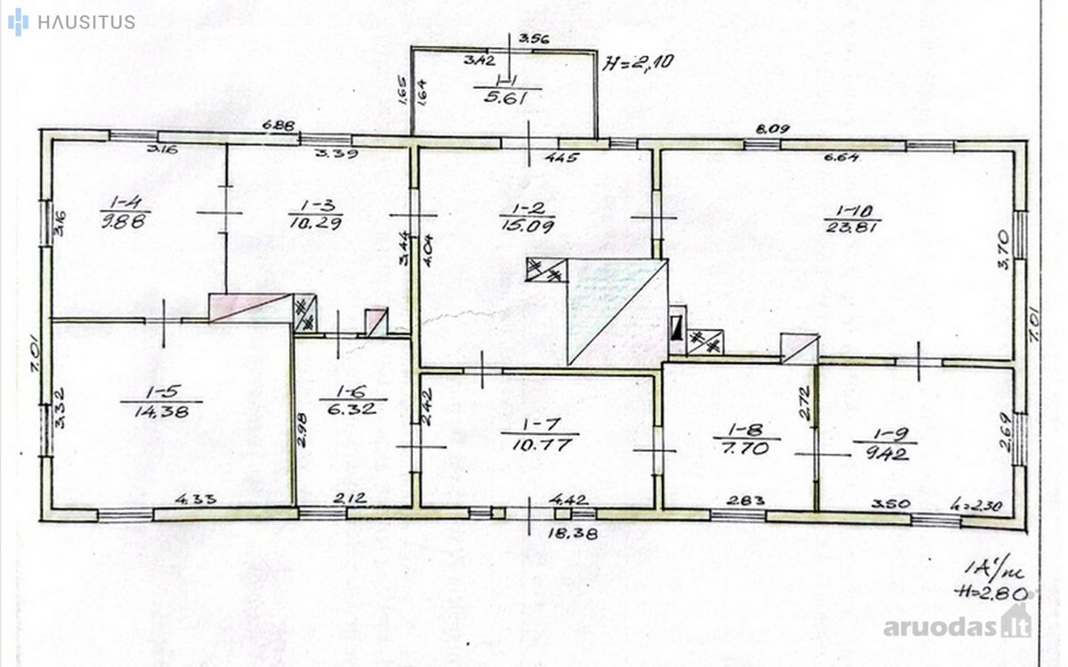 Parduodamas 113,27kv.m. Namas, Sodyba Prie - nuotraukos Nr. 36