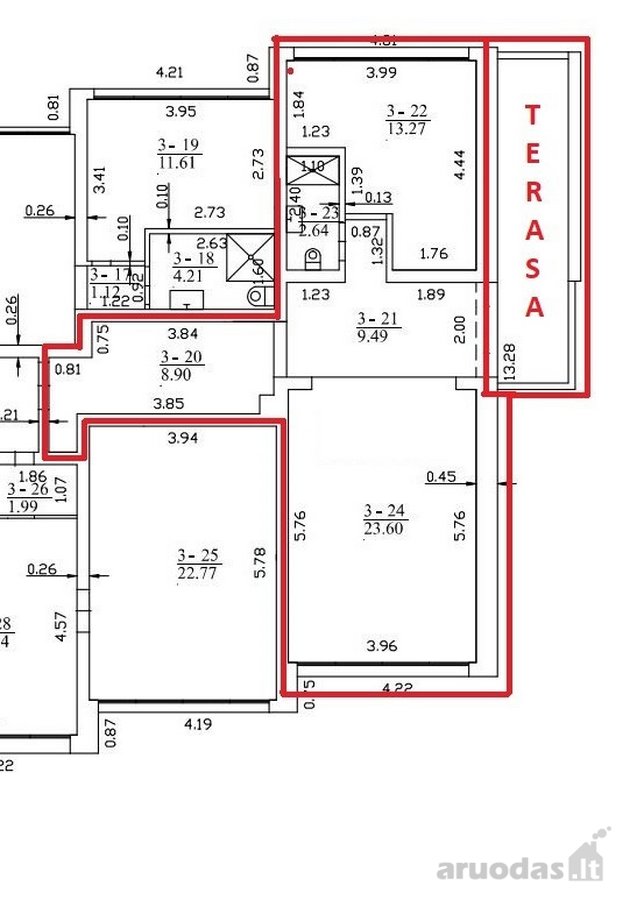 Išskirtiniai apartamentai Vytauto g. 150. - nuotraukos Nr. 4