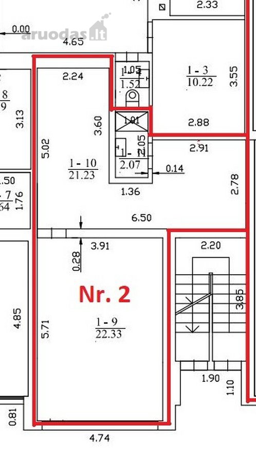 Parduodamos komercinės patalpos Vytauto g., - nuotraukos Nr. 3