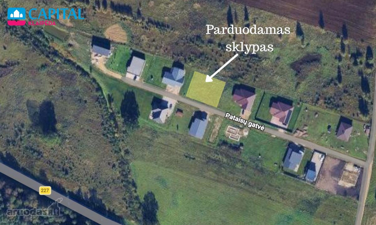 Parduodamas namų valdos sklypas Birbinčių k. - nuotraukos Nr. 3